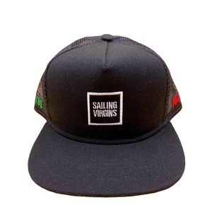 SAILING VIRGINS SNAPBACK FLAT BRIM MESH STREETWEAR HAT